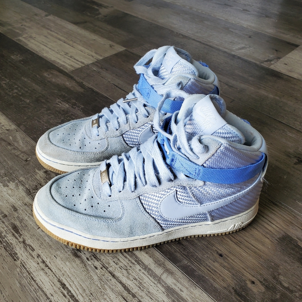 Nike Blue and Gray Athletic Shoes